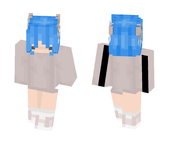 Download Free SKIN YAY Skin for Minecraft image 1 SKIN YAY - Female Minecraft Skins - image 1