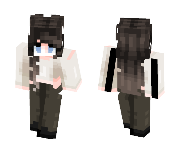 liner ain't so easy -- ɐᴉlǝɥdo - Female Minecraft Skins - image 1