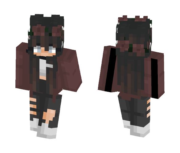Request: Nyana - Flower Crown - Flower Crown Minecraft Skins - image 1