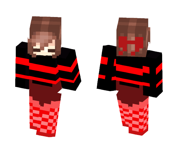 Dancefell Frisk - Interchangeable Minecraft Skins - image 1