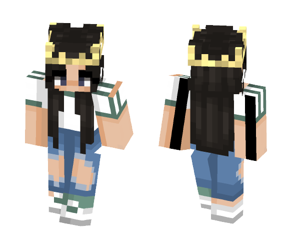 ♥ηєνє♥ the queen; - Female Minecraft Skins - image 1