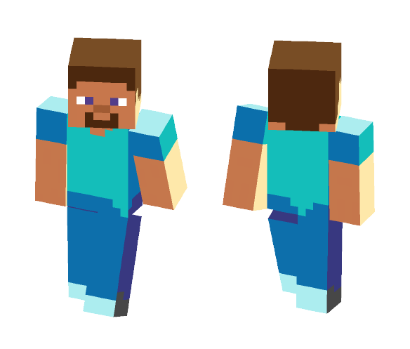 Plastic Steve - Male Minecraft Skins - image 1