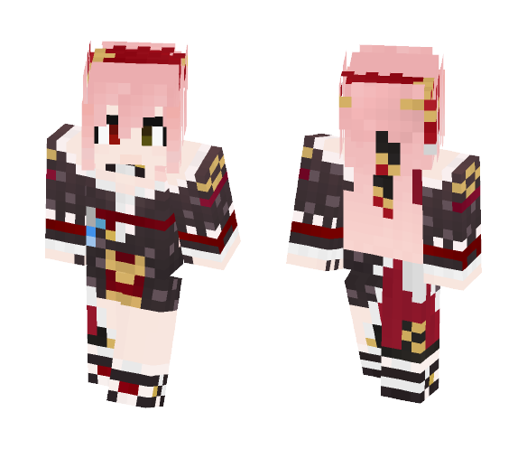 Download Free SevenKnights Skin Skin for Minecraft image 1 SevenKnights Skin - Female Minecraft Skins - image 1