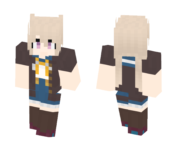 Four Rhythm Across the Blue Skin #3 - Female Minecraft Skins - image 1