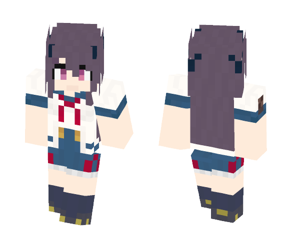 Four Rhythm Across the Blue Skin #2 - Female Minecraft Skins - image 1