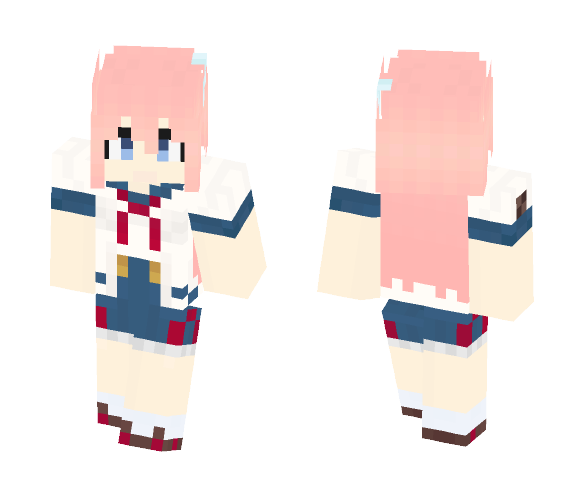 Download Free Four Rhythm Across the Blue Skin #1 Skin for Minecraft image 1 Four Rhythm Across the Blue Skin #1 - Female Minecraft Skins - image 1