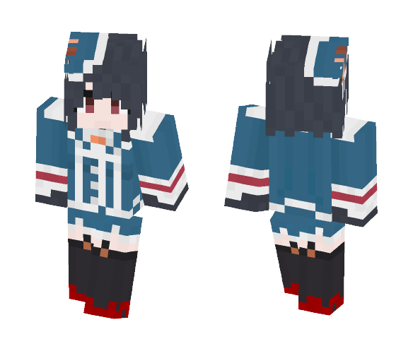 02 艦隊collection Skin #3 - Female Minecraft Skins - image 1