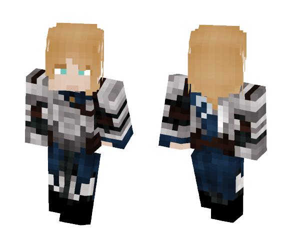 Armoured High Elf - Male Minecraft Skins - image 1