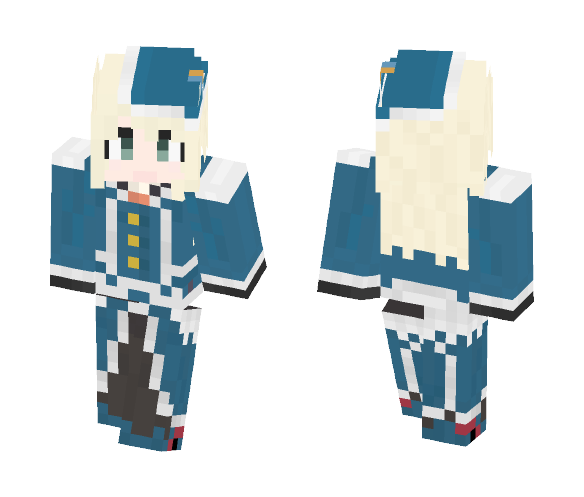 01 艦隊collection Skin #3 - Female Minecraft Skins - image 1