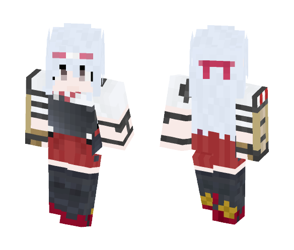 01 艦隊collection Skin #2 - Female Minecraft Skins - image 1