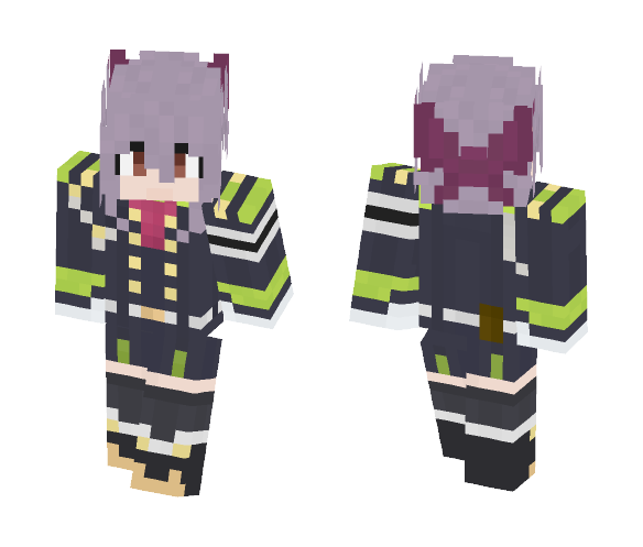 Download Free Seraph of the End Skin #2 Skin for Minecraft image 1 Seraph of the End Skin #2 - Female Minecraft Skins - image 1
