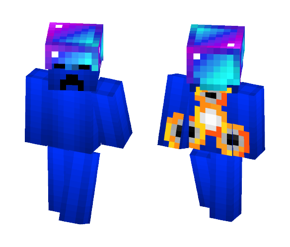 Fidget Spinner Creeper Kill Me - Male Minecraft Skins - image 1