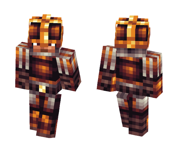 Golden Warrior - Male Minecraft Skins - image 1