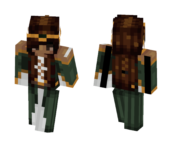 Pixel || Princess pixel - Female Minecraft Skins - image 1