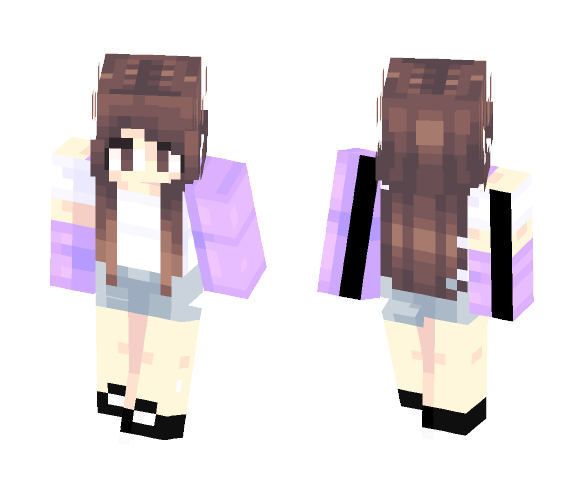 lιlac вeaυтy | req - Female Minecraft Skins - image 1