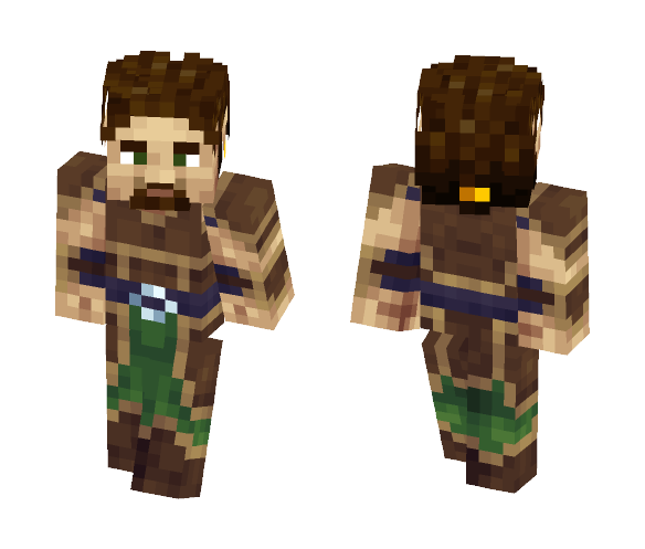 Wood Elf - Male Minecraft Skins - image 1