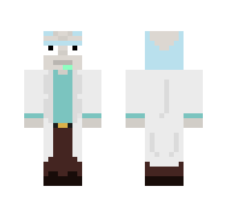 Rick and Morty: Rick Sanchez - Male Minecraft Skins - image 2
