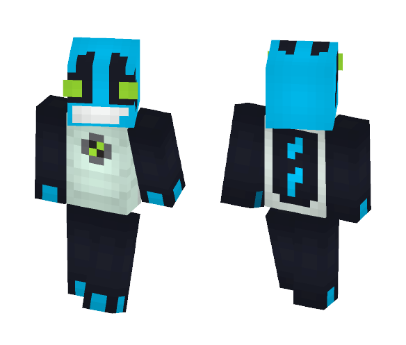Arctiguana - Ben 10 - Male Minecraft Skins - image 1