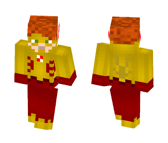 Kid Flash (CW/Comics) - Comics Minecraft Skins - image 1