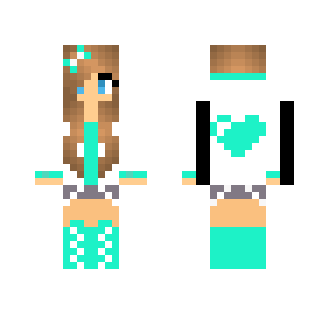 Pixel Heart Girl