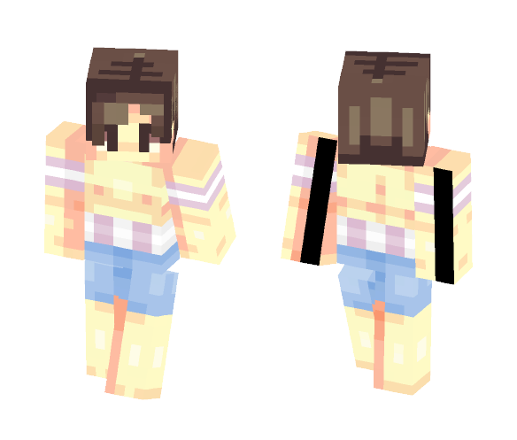 Swimming Pool Boy - Boy Minecraft Skins - image 1