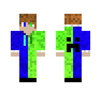 Blue and Green Boy
