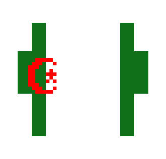 Algeria // Flag Jack Series - Interchangeable Minecraft Skins - image 2