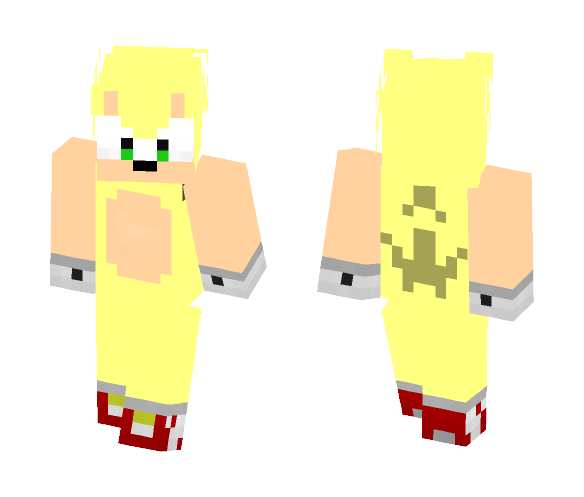 Super Sonic - Male Minecraft Skins - image 1