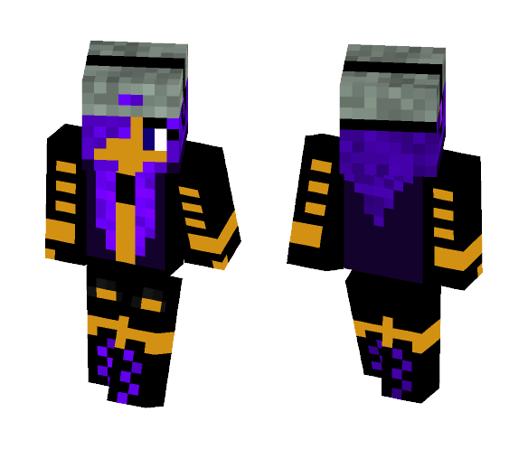 Download Free purple sporty girl Skin for Minecraft image 1 purple sporty girl - Girl Minecraft Skins - image 1