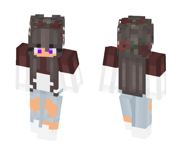 Tick tøck - Female Minecraft Skins - image 1