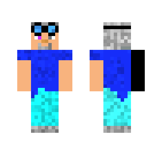 steve's grandpa with goggles