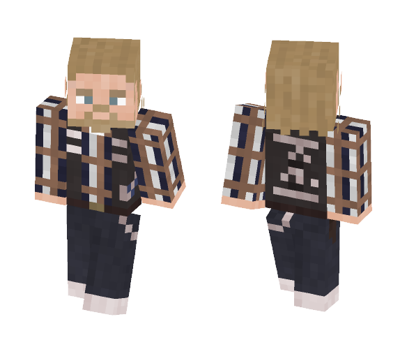 Jax Teller [Sons Of Anarchy] [7x01] - Male Minecraft Skins - image 1