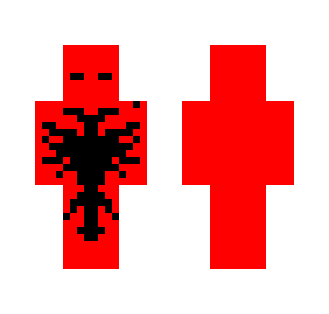 Albania // Flag Jack Series - Interchangeable Minecraft Skins - image 2