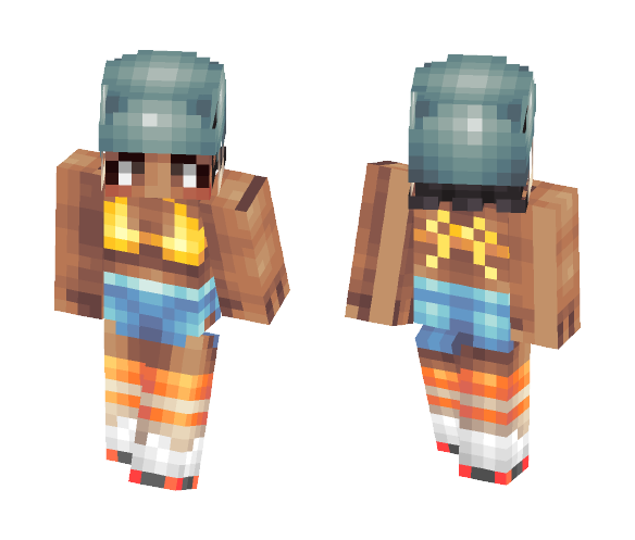 80's Rollergirl - Female Minecraft Skins - image 1
