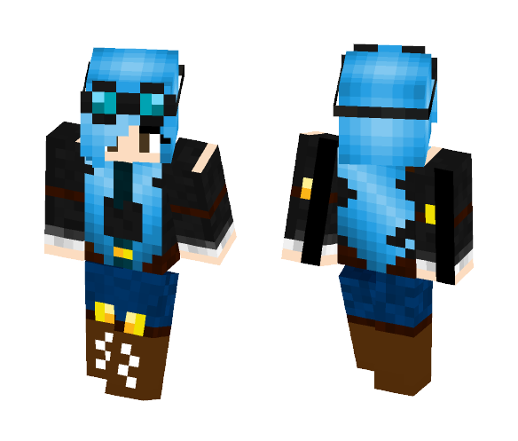 Dantdm girl - Girl Minecraft Skins - image 1