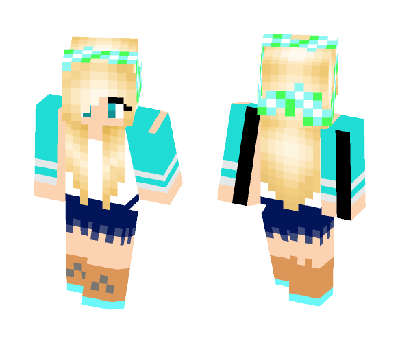 Download Free Dove Cameron Skin for Minecraft image 1 Dove Cameron - Female Minecraft Skins - image 1