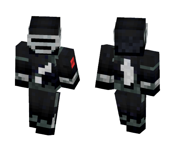 Classic Snake Eyes (G.I.Joe) - Male Minecraft Skins - image 1