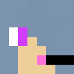 Female Gamer With Pink Hoodie - Female Minecraft Skins - image 3