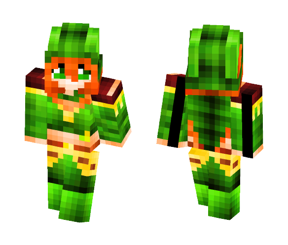 Windrunner From Dota2 - Female Minecraft Skins - image 1