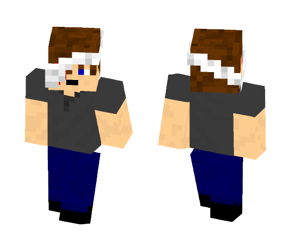 Carl Grimes Season7 - Male Minecraft Skins - image 1