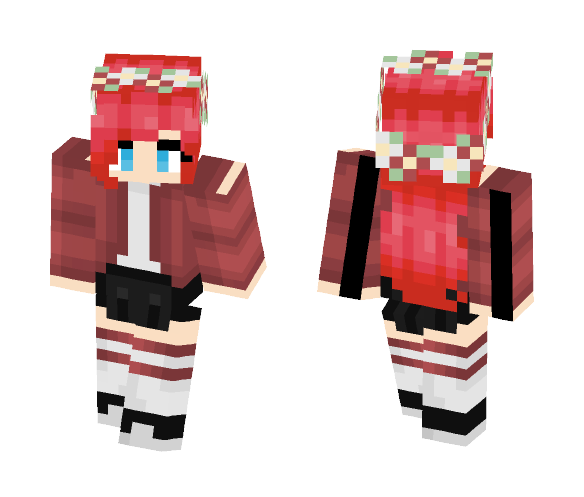 Download Free School Uniform Skin for Minecraft image 1 School Uniform - Female Minecraft Skins - image 1