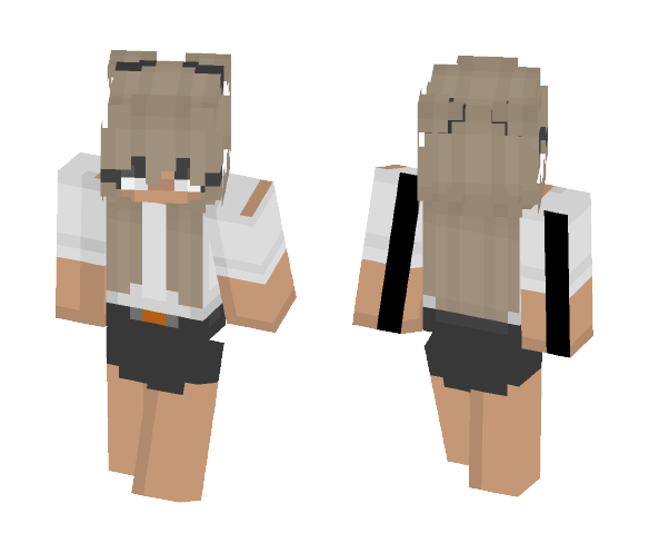 ;;LAZY DAY - Female Minecraft Skins - image 1