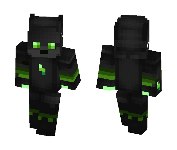 +_GrEeN WoLfY_+ - Male Minecraft Skins - image 1