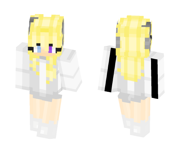 Silencer | Human Error Fan-Art Skin - Female Minecraft Skins - image 1