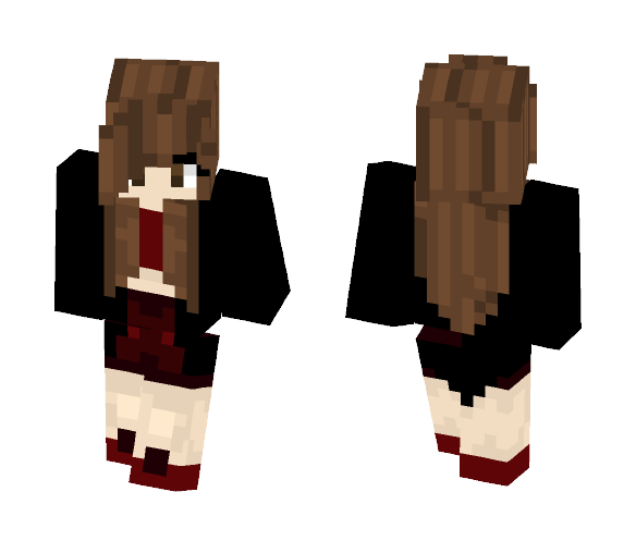 Dark Girl - Girl Minecraft Skins - image 1