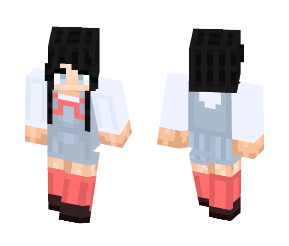 first skin redone - Female Minecraft Skins - image 1