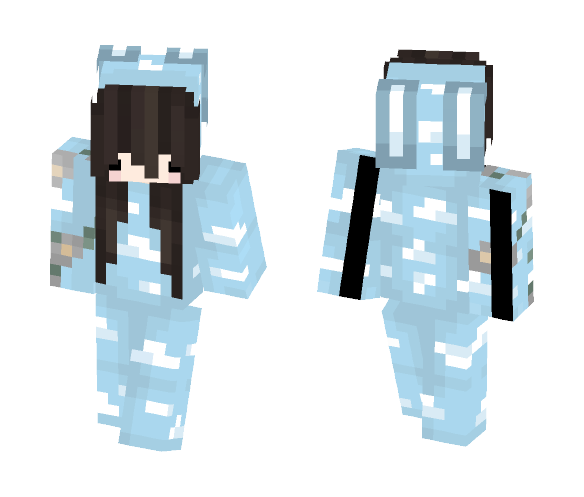Cloud Bunny Onesie - Interchangeable Minecraft Skins - image 1