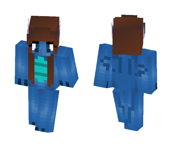 Dragon girl - Girl Minecraft Skins - image 1