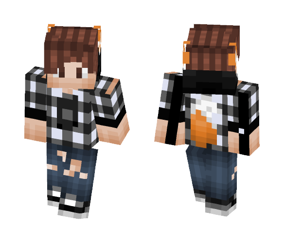 Teenage Fox-Human - Male Minecraft Skins - image 1