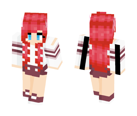 Download Free Cherry Blossom Skin for Minecraft image 1 Cherry Blossom - Female Minecraft Skins - image 1